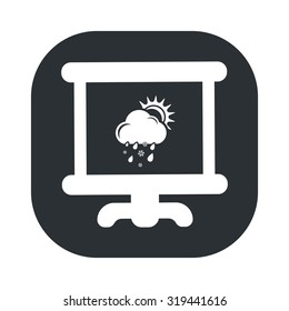 Vector illustration of weather icon