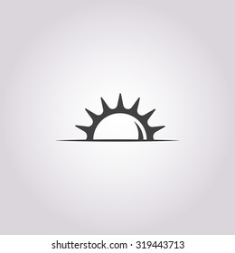 Vector illustration of weather icon