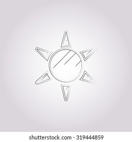 Vector illustration of weather icon