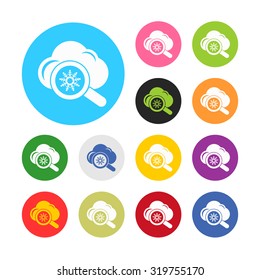 Vector illustration of weather icon