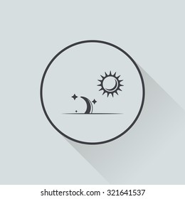 Vector illustration of weather icon