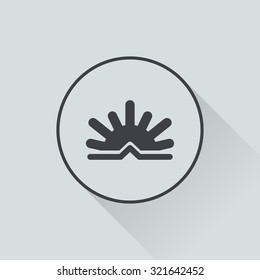 Vector illustration of weather icon