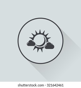 Vector illustration of weather icon