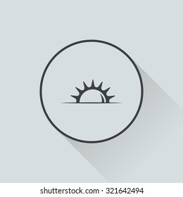 Vector illustration of weather icon