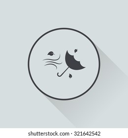Vector illustration of weather icon