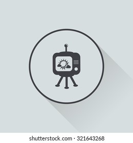 Vector illustration  of weather icon