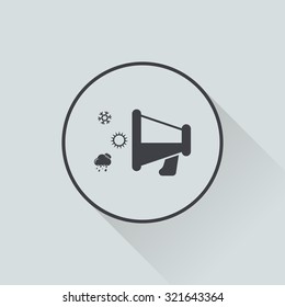 Vector illustration of weather icon