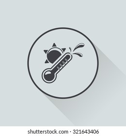 Vector illustration of weather icon