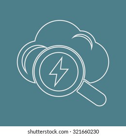 Vector illustration of weather icon