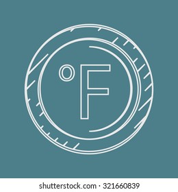 Vector illustration of weather icon