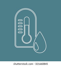Vector illustration of weather icon