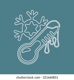 Vector illustration of weather icon