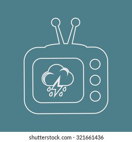 Vector illustration of weather icon