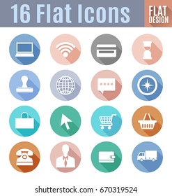 Vector Illustration of  web flat icon design.