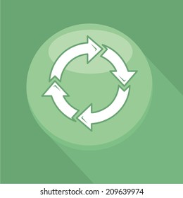 Vector illustration of a web icons-arrow