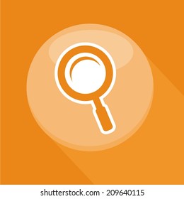 Vector illustration of a web icons-search