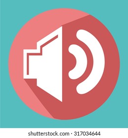 Vector illustration of a web icons-sound