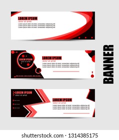 Vector illustration for web layout template. banner background modern vector design. Creative concept