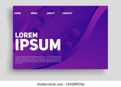 Ilustración vectorial de las plantillas de diseño de páginas web para compras en línea, marketing digital, trabajo en equipo. Conceptos modernos de ilustración vectorial para el desarrollo de sitios web y sitios web móviles.