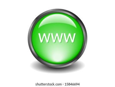 Vector illustration of a website button