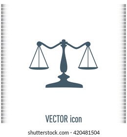 Vector illustration of weights