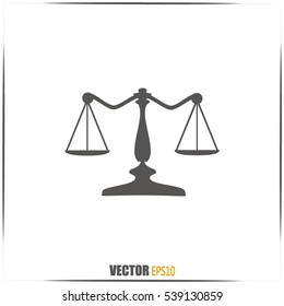 Vector illustration of weights
