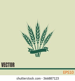 Vector Illustration: wheat