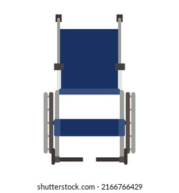 Vector illustration of a wheelchair.