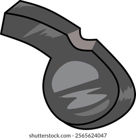 Vector illustration of a whistle