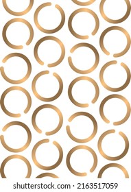 Ilustración vectorial Fondo blanco con patrón abstracto de círculos