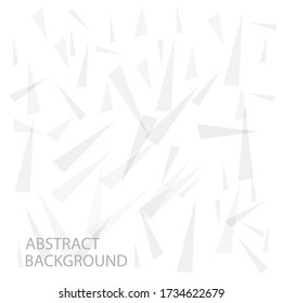 Vector Illustration White Background Gray Abstract Stock Vector ...