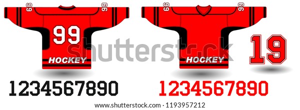 hockey jersey font