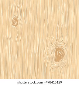 Vector illustration White oak soft wood texture surface background with natural pattern