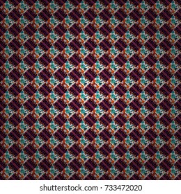 Vector illustration. White, purple and black abstract background painted geometry shine and layer element seamless pattern.