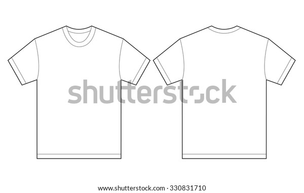 24,331 Tee Shirt Outline Images, Stock Photos & Vectors | Shutterstock