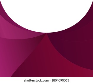 Vector illustration of wide curved stripes with a smooth gradient. background