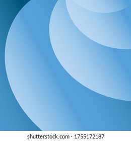 Vector illustration of wide stripes in blue and light blue tones.