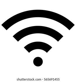 Vector Illustration with wifi Icon
