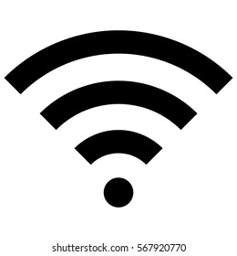 Ilustración vectorial del icono WiFi
