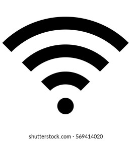 Vektorgrafik von WiFi-Symbol

