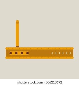 Vector illustration of wifi router