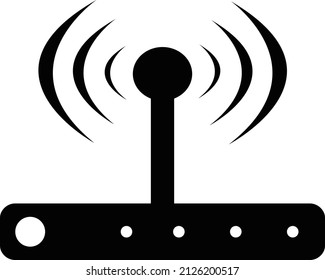 ilustración vectorial del router wifi, vector router, router, para sus necesidades de diseño