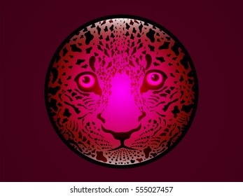 Vector illustration of wildcat logo for your design