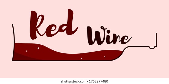 Vektorgrafik mit Weinbecher und Logo