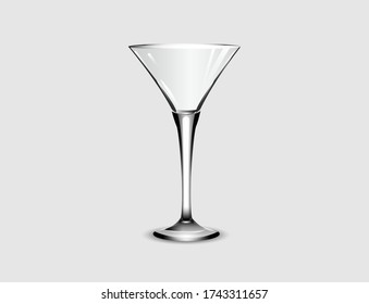 Vector illustration of a wine glass, for various events
