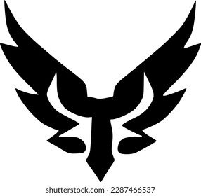 ilustración vectorial del icono de ala