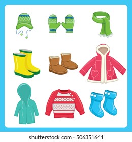 132,721 Winter clothes kids Images, Stock Photos & Vectors | Shutterstock