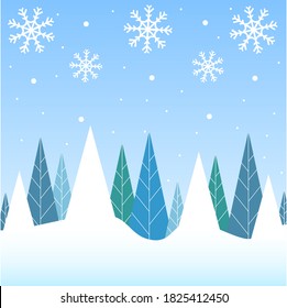 Vector illustration Winter holiday. Template, magazine, background, business, idea, mocap, banner, postcard, scrapbook holiday snow  winter theme.