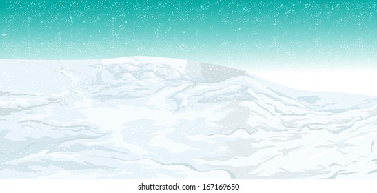 Vector illustration, winter postcard, card concept.
