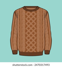 Vektorillustration: Winterbekleidung Kollektion für Jungen und Mädchen, mit Campingjacken, Bombern, Kapuzenpullover, Strickjacken und mehr. Entdeck eine Vielzahl von Stilen für Wärme und Mode.